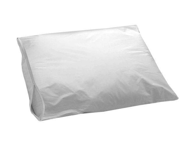 Pillow Protectors Plastic/Vinyl w/Zippered Closure Standard 20"x26